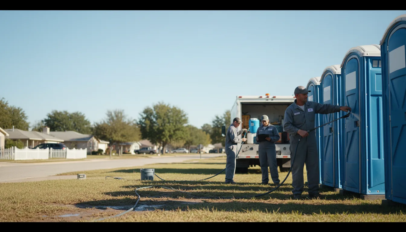 Long-Term Portable Toilet Rental in Nashville, MI near me